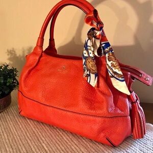Kate Spade Red Steavie Handbag Puse